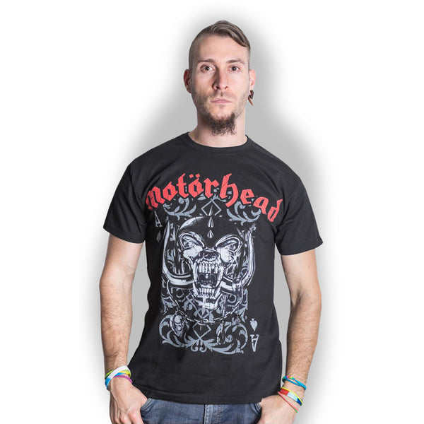 Motorhead | Official Band T-Shirt | Playing Card