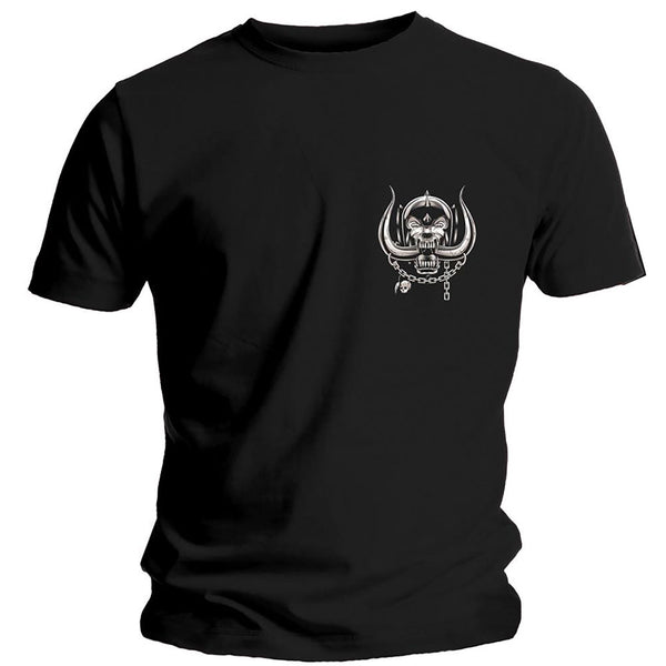 Motorhead | Official Band T-Shirt | Pocket Logo