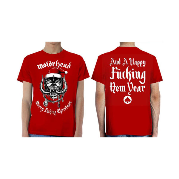 Motorhead | Official Band T-Shirt | Christmas 2017 (Back Print)