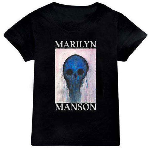 Marilyn Manson Kids T-Shirt: Halloween Painted Hollywood