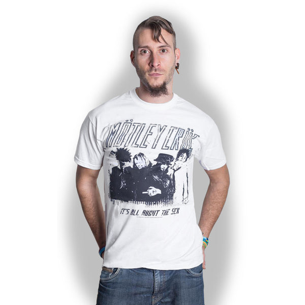 Motley Crue | Official Band T-Shirt | Stencil