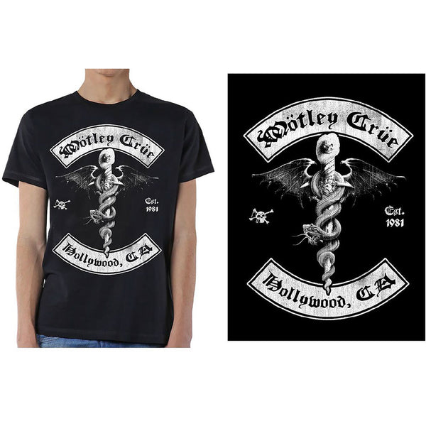 Motley Crue | Official Band T-Shirt | Feelgood Hollywood Revision