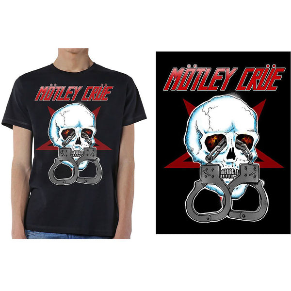 Motley Crue | Official Band T-Shirt | Skull Cuffs 2