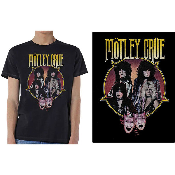 Motley Crue | Official Band T-Shirt | Theatre Pentagram