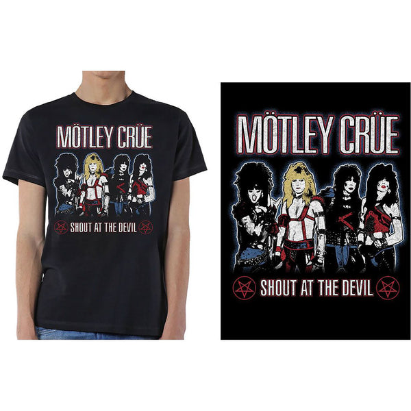 Motley Crue | Official Band T-Shirt | Shout at the Devil