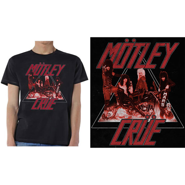 Motley Crue | Official Band T-Shirt | Too Fast Cycle