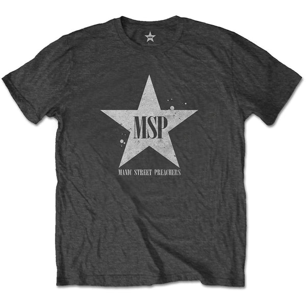 Manic Street Preachers | Official Band T-Shirt | Classic Distressed Star