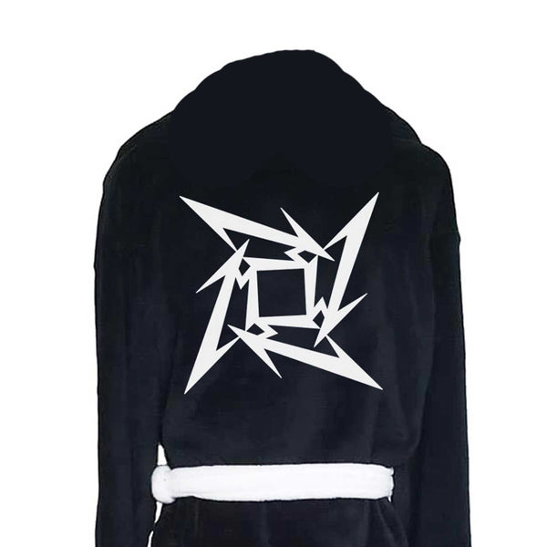Metallica Unisex Bathrobe: Load/Reload Star