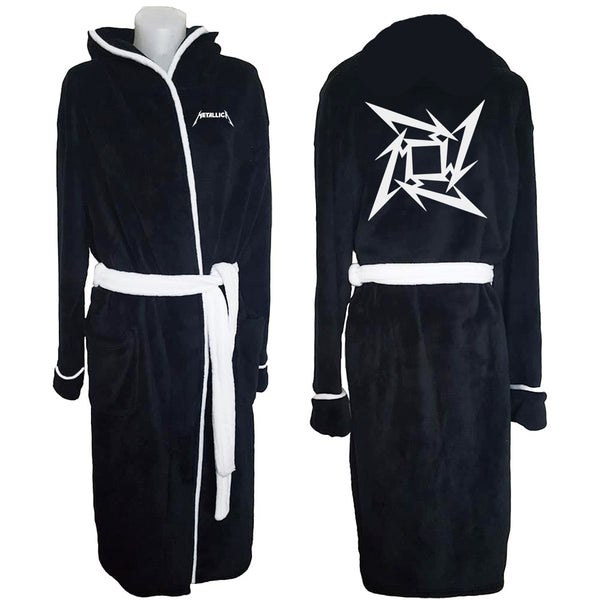 Metallica Unisex Bathrobe: Load/Reload Star