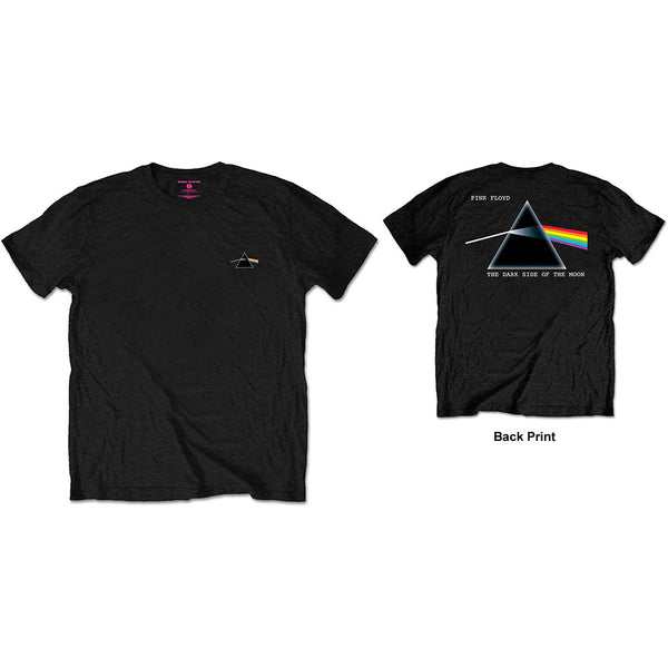 Pink Floyd | Official Band T-Shirt | DSOTM Prism (Back Print)
