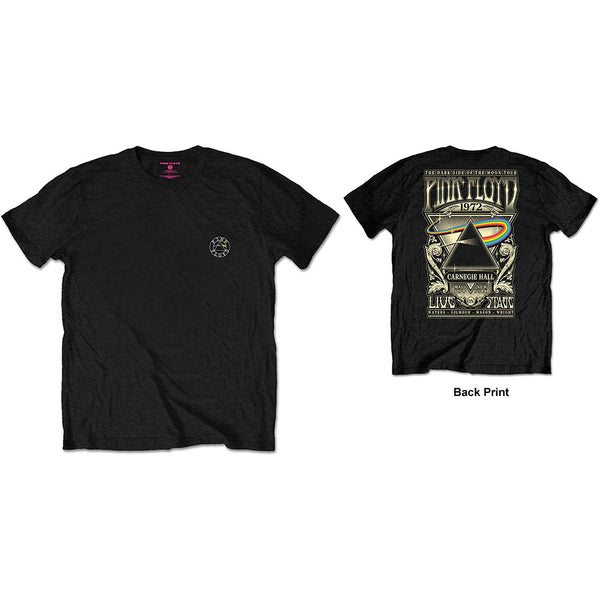 Pink Floyd | Official Band T-Shirt | Carnegie Hall (Back Print)