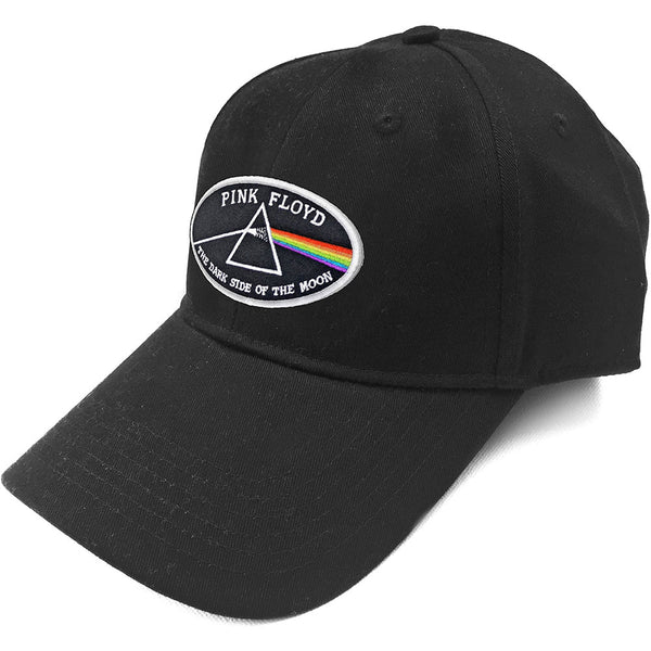 Pink Floyd Unisex Baseball Cap: The Dark Side of the Moon Black Border
