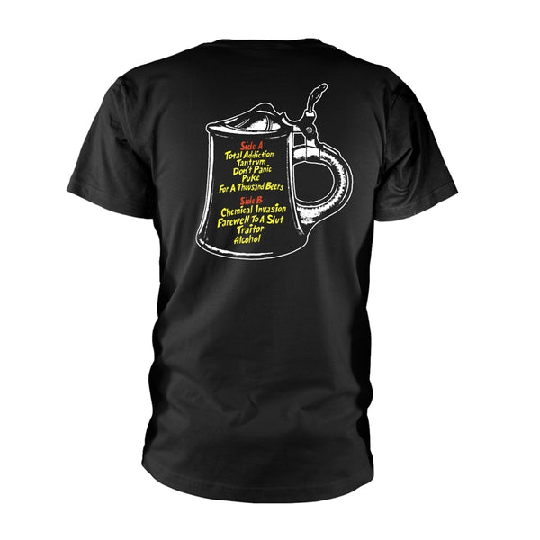 Tankard Unisex T-shirt: Chemical Invasion (back print)