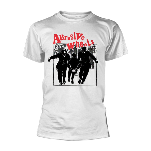 Abrasive Wheels Unisex T-shirt: Juvenile (White)