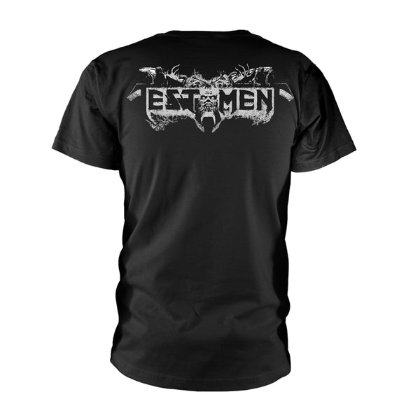 Testament Unisex T-shirt: Dark Roots Of Thrash (back print)