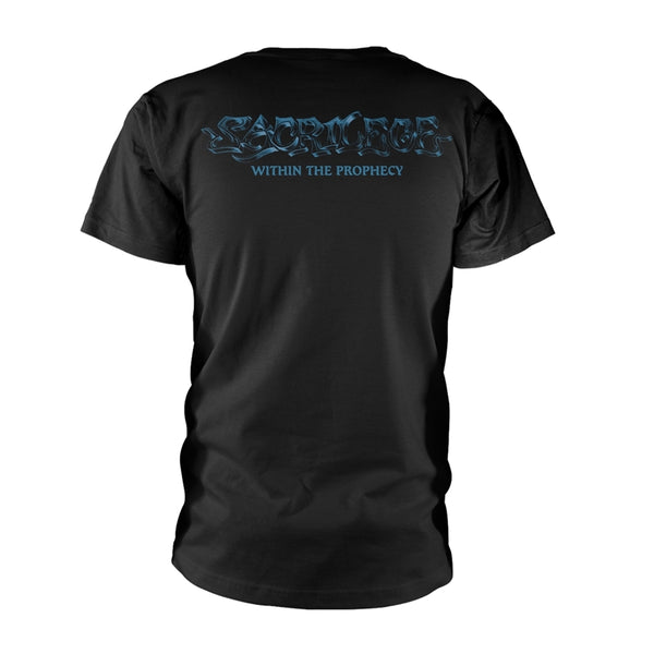 Sacrilege Unisex T-shirt: Within The Prophecy (back print)