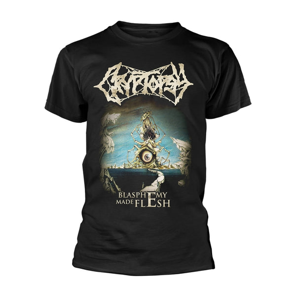 Cryptopsy Unisex T-shirt: Blasphemy Made Flesh (back print)
