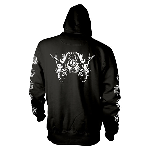 Ulver Unisex Pullover Hoodie: Blood Inside (Black) (Back Print)