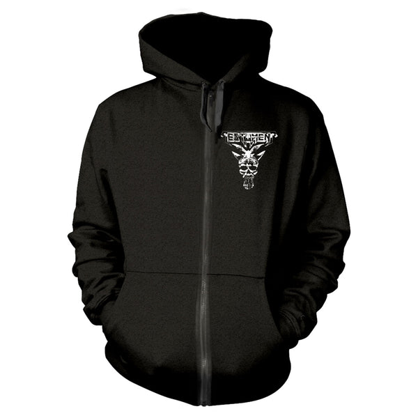 Testament Unisex Zipped Hoodie: The Legacy (back print)