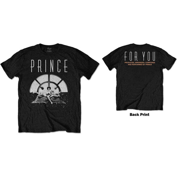 Prince | Official Band T-Shirt | For You Triple (Back Print)