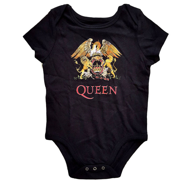 Queen Kids Baby Grow: Classic Crest