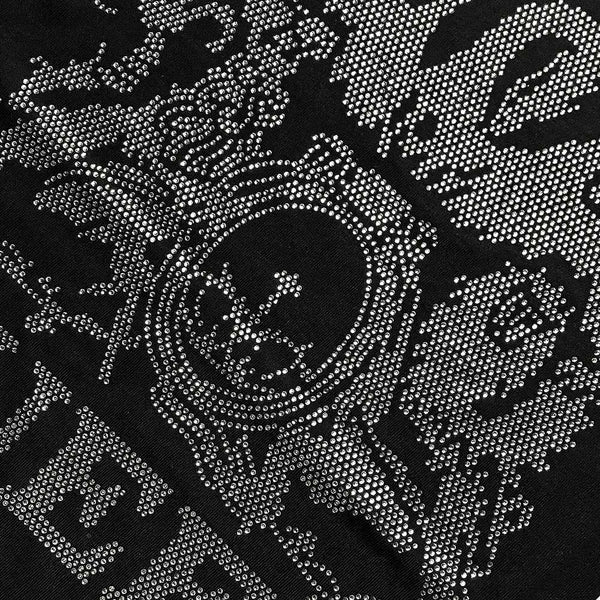 Queen | Official Band T-Shirt | Crest (Diamante)