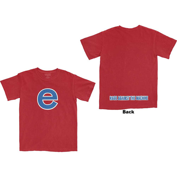 Rage Against The Machine | Official Band T-Shirt | Big E (Back Print)