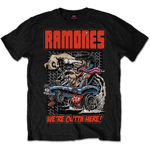 Ramones | Official Band T-Shirt | Outta Here