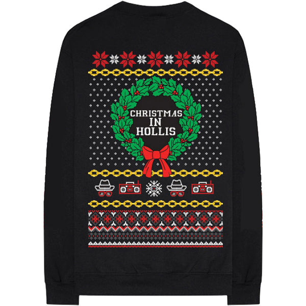 Run DMC Unisex Sweatshirt: Holiday (Back Print)