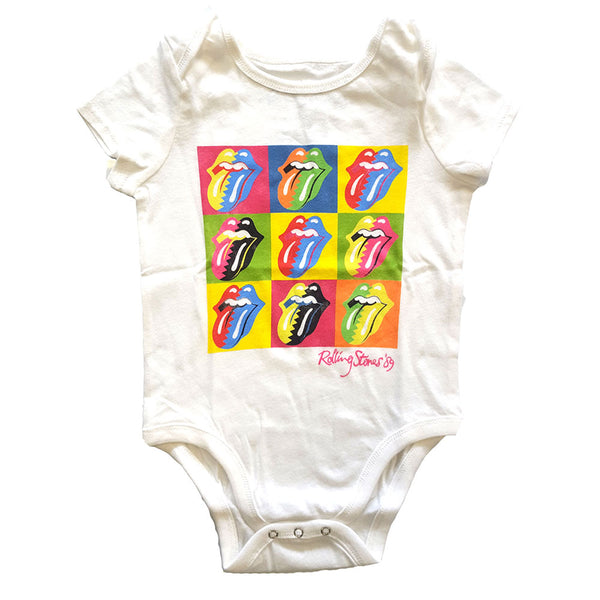 The Rolling Stones Kids Baby Grow: Two-Tone Tongues