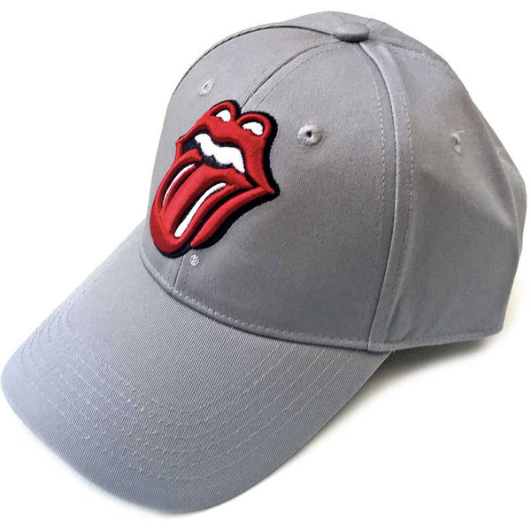 The Rolling Stones Unisex Baseball Cap: Classic Tongue (Red)