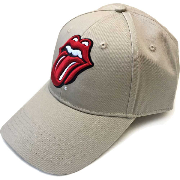 The Rolling Stones Unisex Baseball Cap: Classic Tongue (Red)