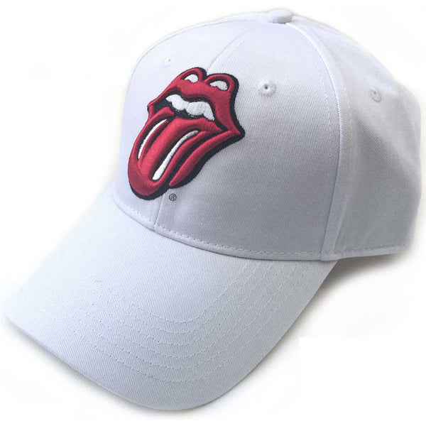 The Rolling Stones Unisex Baseball Cap: Classic Tongue (Red)