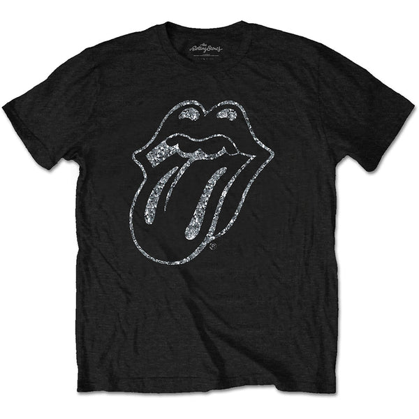 The Rolling Stones | Official Band T-Shirt | Tongue (Diamante)