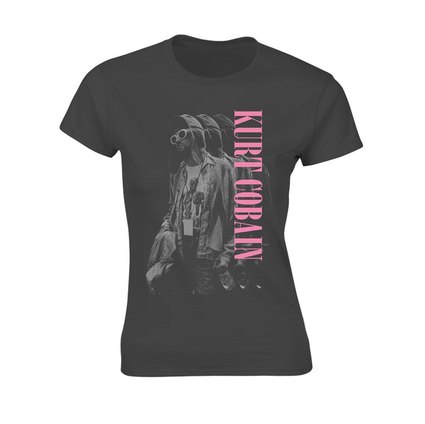 Kurt Cobain Ladies T-shirt: Standing