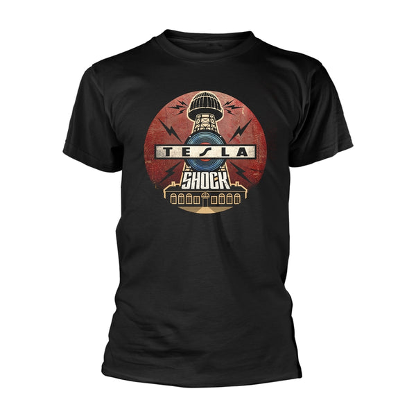 Tesla Unisex T-shirt: Shock