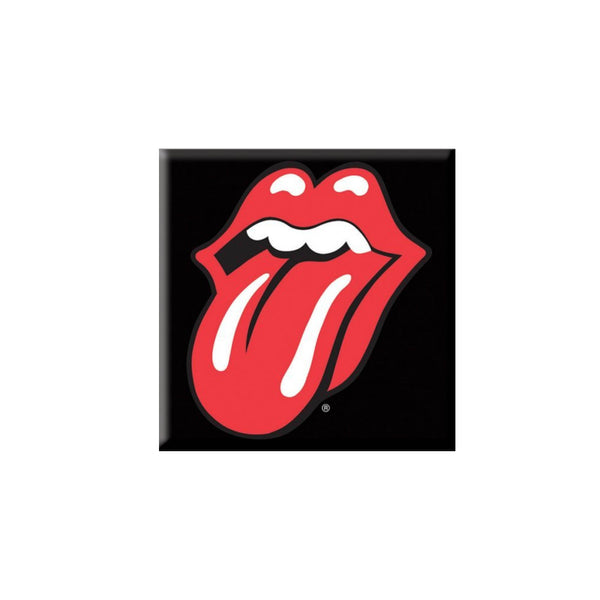 The Rolling Stones Gift Set with boxed Coffee Mug, Woven Patch, Rubber Keychain, Fridge Magnet & Wallet