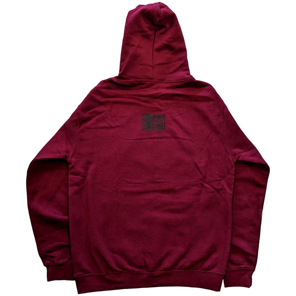 Slipknot Unisex Pullover Hoodie: Barcode Photo (Back Print)