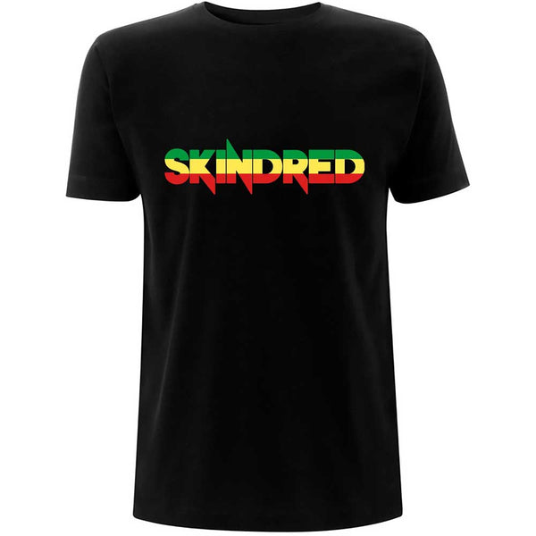 Skindred | Official Band T-Shirt | Rasta Logo