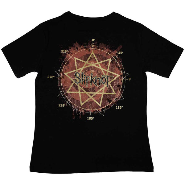 Slipkno | Official Band Ladies T-Shirt | Come Play Dying Back Print (Back Print)