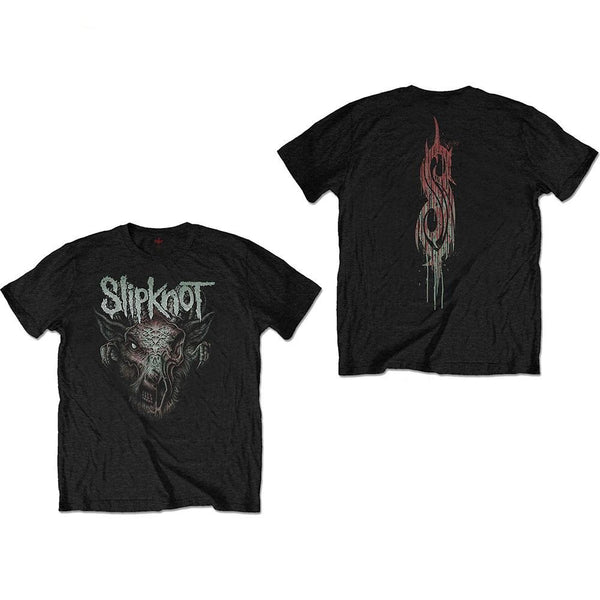 Slipknot Kids T-Shirt: Infected Goat (Back Print)