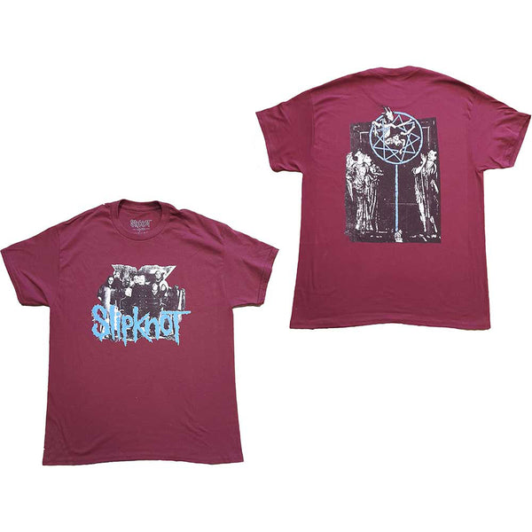 Slipknot | Official Band T-Shirt | Goat Logo Demon (Back Print)