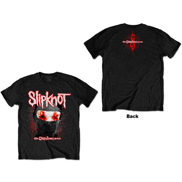 Slipknot | Official Band T-Shirt | Chapeltown Rag Mask (Back Print)