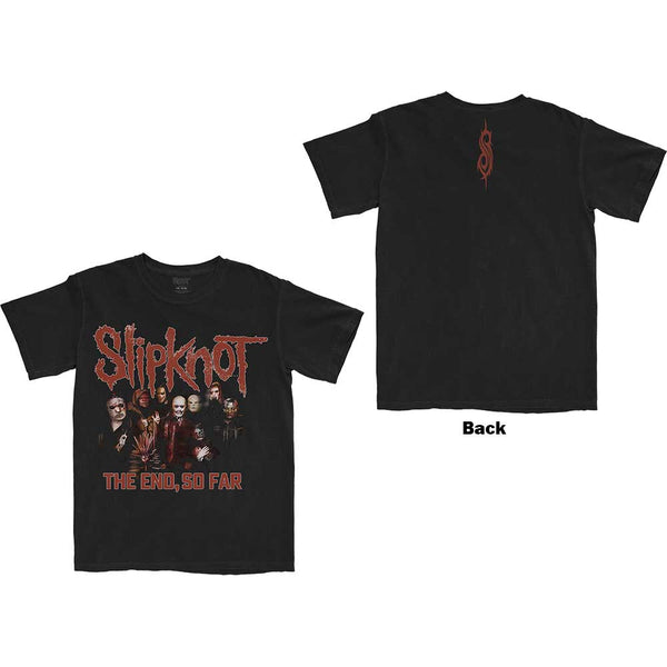 Slipknot | Official Band T-Shirt | The End, So Far Group Photo (Back Print)