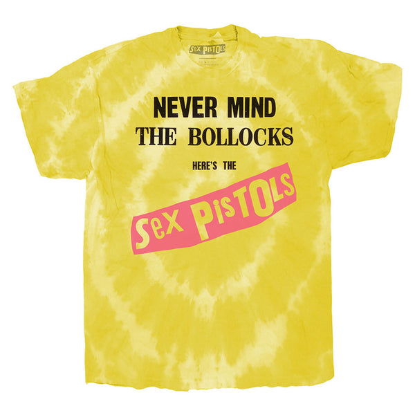 The Sex Pistols | Official Band T-Shirt | Never Mind the B…locks Original Album (Dip-Dye)