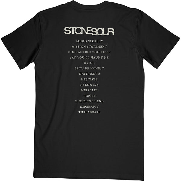 Stone Sour | Official Band T-Shirt | Audio Secrecy Square (Back Print)