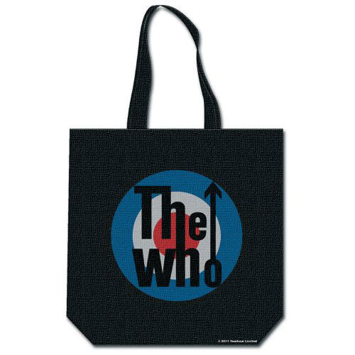 The Who Cotton Tote Bag: Target (Back Print)