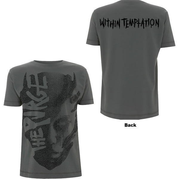 Within Temptation | Official Band T-Shirt | Purge Jumbo (Back Print)