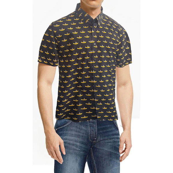 The Beatles Unisex Casual Shirt: Yellow Submarine