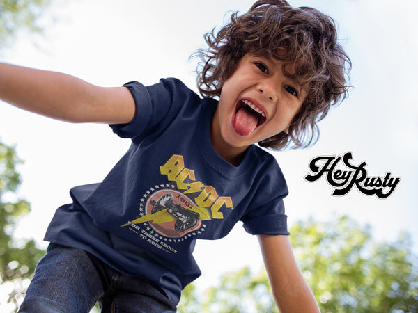 AC/DC Kids T-Shirt: Blow Up Your Video